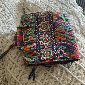 Vera Bradley hanging toiletry bag never used